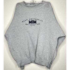 Vintage Jansport Gray Pullover Size L Kean University Mom